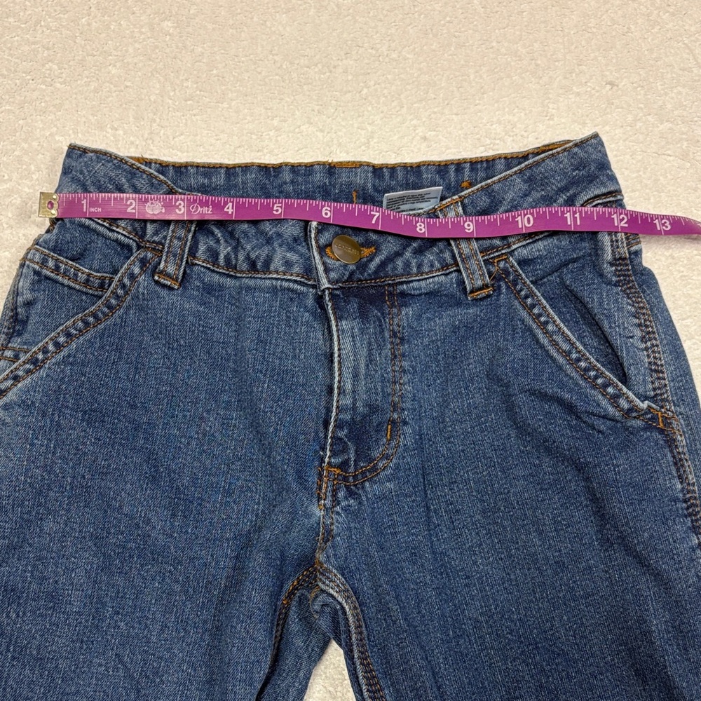 Carhartt Relaxed carpenter Fit Denim blue Jeans boys size 8 - Picture 5 of 9